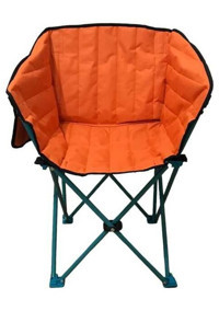 Andoutdoor Capello Kolsuz Turuncu Tekli Kamp Sandalyesi