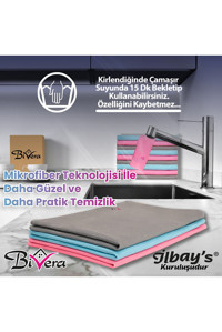 Bivera Mikrofiber Temizlik Bezi 3'lü
