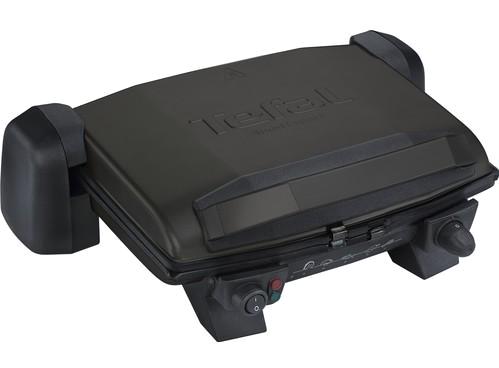 Tefal Toast Expert 4 Dilim Döküm Çıkartılabilir Plaka Çift Taraflı Siyah Izgaralı Tost Makinesi
