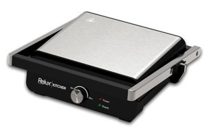 Relux RTM3000 6 Dilim Döküm Çıkartılabilir Plaka Çift Taraflı İnox Izgaralı Tost Makinesi