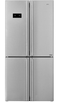 Vestel FD56011 EX 4 Kapılı No Frost E Enerji Sınıfı 487 lt İnox Üstten Donduruculu Solo Gardrop Tipi Buzdolabı