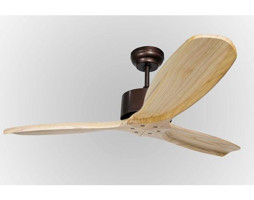 Alsanfan Hardwood Kumandalı Kahverengi Tavan Vantilatörü