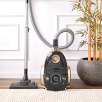 Karaca Vantuz High Force F2 Matte 899 W 2 lt Kapasiteli Toz Torbasız Süpürge Altın