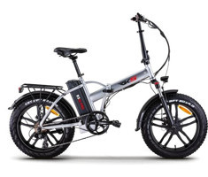 Rks RS3 Pro X 250 W 30 Km 20 Jant 7 Vites Katlanır Şehir / Tur Elektrikli Bisiklet Beyaz - Gri