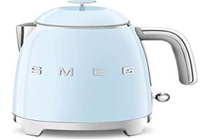 Smeg KLF05PBEU Çelik 800 ml 1400 W Retro Mavi Kettle