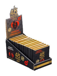 48 Hours Bitter-Ginsengli Çikolata 16 gr 12 Adet