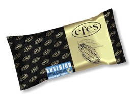 Efes Çikolata Kuvertür Bitter Çikolata 2500 gr