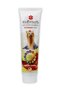 Elexsus Immune System B Vitaminli Tüy Sağlığı İçin 100 gr 1 Adet Macun Köpek Vitamini