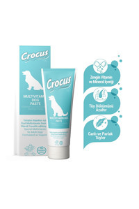 Crocus C Vitaminli Hamile Köpekler İçin Tüy Sağlığı İçin 100 gr 1 Adet Krem Köpek Vitamini