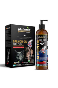 Mutamin Organics Norway Salmon Oil D Vitaminli B Vitaminli Kemik Eklem Tüy Sağlığı İçin 400 ml 1 Adet Sıvı Köpek Vitamini