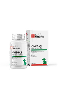 Dr. Nature's Dog Omega 120 gr 60 Adet Jel Köpek Vitamini