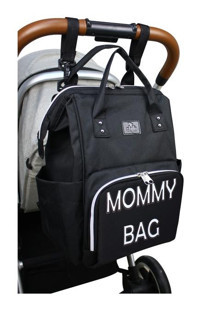 Stylo Star Mommy Bebek Sırt Çantası Siyah