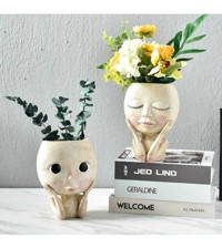 Florada Iskandinav Stil Yeni Model 2 Adet Büyük Boy Saksı