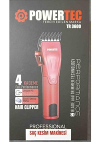Powertec TR-3600 Saç Kuru Kablosuz Tıraş Makinesi
