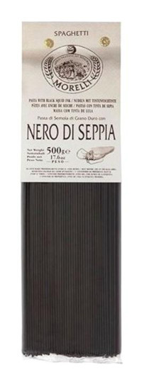 Morelli Siyah Mürekkepli Spaghetti Makarna 500 gr