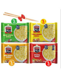 Oba Mie Karma Çeşnili Noodle 12x75 gr