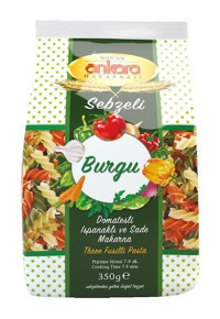 Nuh'un Ankara Sebzeli Burgu Makarna 350 gr