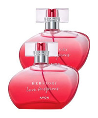 Avon Her Story Love Inspires EDP Çiçeksi Kadın Parfüm 2x50 ml