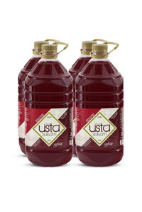 Büyük Usta Organik Şekersiz Glutensiz Acılı Şalgam 4x3 lt