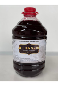 Han Organik Şekersiz Acılı Şalgam 4x5 lt