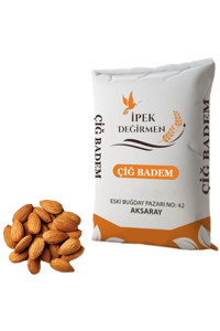 İpek Değirmen Tane Çiğ Badem İçi 1 kg