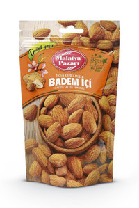 Malatya Pazarı Organik Tane Kavrulmuş Badem İçi 180 gr