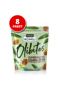 Komili Çekirdeksiz Izgara Yeşil Zeytin Paket 240 gr