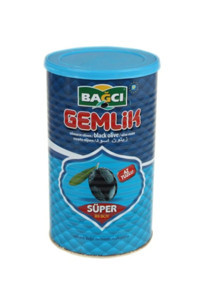 Bağcı Gemlik Salamura Siyah Zeytin Teneke 800 gr