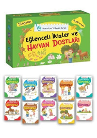 Eğlenceli İkizler ve Hayvan Dostları - 10 Kitap Takım - 8 Yaş ve Üzeri Handan Yalvaç Arıcı Nesil Çocuk Yayınları