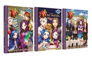 Disney Manga Yeni Nesil Özlü Kötüler Üçlemesi Seti - 3 Kitap Takım Jason Muell Beta Byou