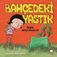 Bahçedeki Yastık Feyza Hepçilingirler Kırmızı Kedi