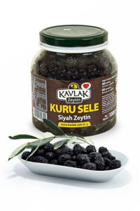 Kavlak Kuru Sele Siyah Zeytin Pet Kavanoz 1 kg