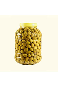 Gaziantep Yöresel Salamura Kırma Yeşil Zeytin Bidon 5 kg