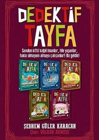 Dedektif Tayfa Seti-5 Kitap Takım Şebnem Güler Karacan Uğurböceği