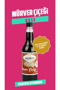 Agosto Mürver Çiçeği Aromalı Kahve Şurubu 700 ml