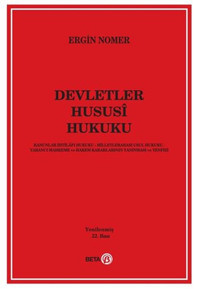 Devletler Hususi Hukuku Ergin Nomer Beta Yayınları