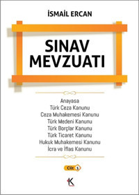 Sınav Mevzuatı Cilt 1 İsmail Ercan Kuram