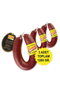 Apikoğlu Acısız Dana Sucuğu Kangal 1.26 kg