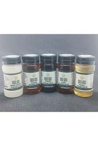 Gold Gull Beyaz Çikolata Çikolata Fındık Vanilya Karamel Aromalı Kahve Şurubu 5x80 ml