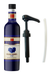 Simonelli İtalyan Karameli Aromalı Kahve Şurubu 700 ml