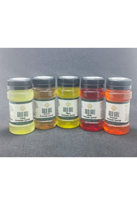 Gold Gull Lime Kavun Muz Çilek Ananas Aromalı Kahve Şurubu 5x80 ml