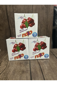 Nazo Vişne Aromalı İçecek Tozu 9 gr 3x24'lü