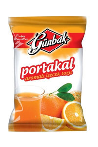 Günbak Portakal Aromalı İçecek Tozu 250 gr
