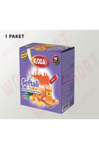 Koza Şeftali Aromalı İçecek Tozu 1500 gr 50'li
