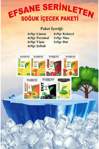 Mahbuba Karışık Meyve Aromalı İçecek Tozu 9 gr 24'lü