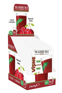 Mahbuba Vişne Aromalı İçecek Tozu 9 gr 24'lü