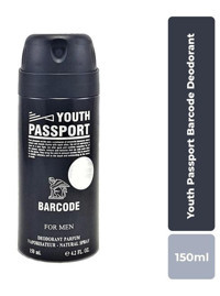 Youth Passport Barcode Sprey Erkek Deodorant 150 ml