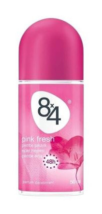 8x4 Pink Fresh Sprey Kadın Deodorant 6x50 ml