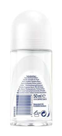 Nivea Black&White Invisible Roll-On Kadın Deodorant 3x50 ml