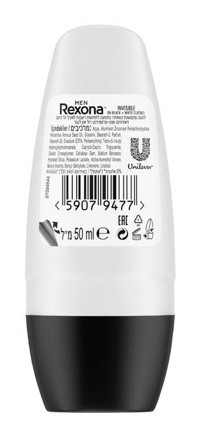 Rexona Black&White Invisible Roll-On Erkek Deodorant 6x50 ml